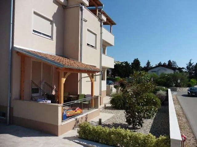 Apartment In With Loggia, Air Conditioning, Wifi, Washing Machine 4534-1 Punat